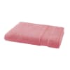 Serviette De Toilette 50x100 Cm - Coton 550 G/m² Pure Primavera - Rose Saumon, Fabriquée Au Portugal