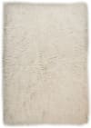 Tapis flokati en laine vierge - naturel 190x290 cm