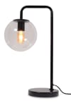 Lampe de table noire H53cm