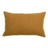 Coussin uni en lin bronze 30 x 50