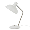 Lampe de table hood métal blanc