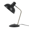 Lampe de table hood métal noir