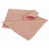 Lot de 3 serviettes invités éponge en coton rose