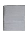 Maxi drap de bain 550 g/m² gris perle 100x150 cm