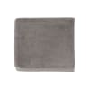 Serviette de bain en coton gris galet 40x60