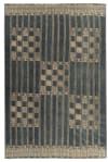 Teppich aus flachgewebtem Polyester - Blau - 80x165 cm
