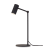 Lampe de table inclinable noire H40cm
