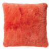 Coussin - multicolore fausse fourrure 45x45 cm uni