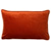 Housse de coussin orange en velours-40x60 cm uni