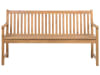 Banc Bois d'acacia certifié 160 cm Bois clair