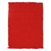 Tapis 100% coton rouge 150x200