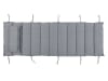 Coussin gris pour chaise longue L180cm