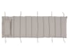 Sdraio Sedia A Sdraio Lettino Lettino Da Giardino 200 Cm Terrazza Arredo Da Esterno Con Cuscino Tortora In Legno Massello Di Teak 72301865