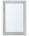 Wandspiegel Kunststoff silber 91x61