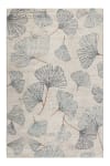 Flacher Outdoor-Teppich mit floralem Design und beiger Farbe, 133x200