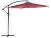 Parasol déporté rouge bordeaux ⌀ 300 cm