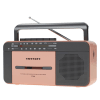 Lecteur de cassettes vintage rose gris