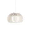 Lampe suspension blanc D34cm