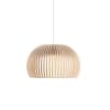 Lampe suspension bouleau D34cm