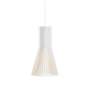 Lampe suspension blanc H45cm