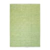 Tapis design en coton vert pistache 80x150 cm