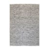 Tapis design en coton gris anthracite 80x150 cm