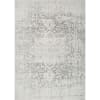 Alfombra vintage oriental gris/blanco 200x275