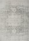 Orientalischer Vintage Teppich Elfenbein/Grau 200x275