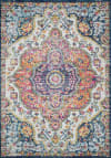 Tapis Vintage Oriental Multicolore/Rose 120x170