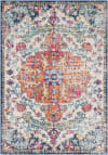 Orientalischer Vintage Teppich Mehrfarbig/Orange 120x170