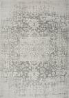 Orientalischer Vintage Teppich Elfenbein/Grau 120x170