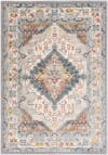 Orientalischer Vintage Teppich Mehrfarbig/Taupe 200x275