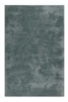 Tapis poils longs tufté vert de gris 160x230