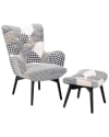 Fauteuil Gris