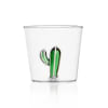 Verre tumbler cactus vert