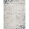 Alfombra abstracta moderna marfil/gris/azul 160x215