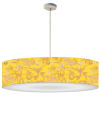 Lámpara de techo pájaro amarillo acidulado