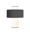 Lampe Emilio gris D35 cm D: 35 x H: 45