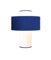 Lampe Emilio bleu D35 cm D: 35 x H: 45