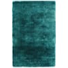 Tapis shaggy doux en polyester bleu turquoise 160x230 cm