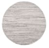 Tapis berbère en laine naturelle - gris D150 cm