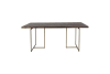 Grande table en bois marron
