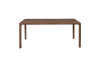 Mesa de madera de nogal 220x90