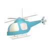Lámpara de techo infantil Helicóptero Azul 53 cm