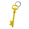 Porte clefs en acier jaune
