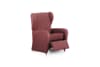 Funda de sillón relax elástica burdeos 60 - 110 cm