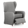 Funda de sillón relax elástica gris claro 60 - 85 cm