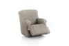 Funda de sillón relax XL elástica topo 60 - 110 cm