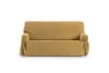 Housse de canapé 3 places avec des rubans jaune 180 - 230 cm