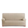 Housse de canapé 4 places extensible beige 210 - 290 cm
